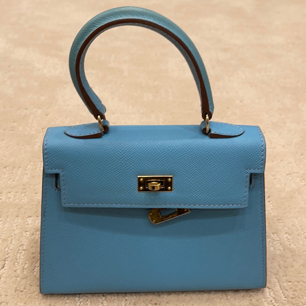 House of Hello Mini Baby Blue shoulder bag